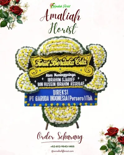 Papan Bunga Duka gemah